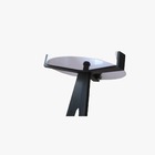 Luminária Abajur De Chão Desm Áustria 2 Black Cru