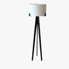 Luminária Abajur De Chão Desm Áustria 2 Black Cru