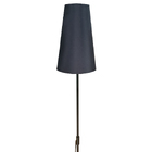 Luminária Abajur De Chão Reta Com Cúpula De Tecido Modelo Con