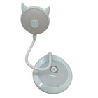 Luminaria Abajur De Gato Pet Led Touch Flexivel Mesa Decoraça