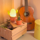 Luminária Abajur De Led Cactus Bivolt