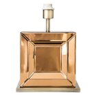 Luminária Abajur De Mesa Espelho 25cm 12cm 35cm 1xe27 40w Lum