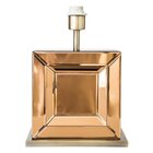 Luminária Abajur De Mesa Espelho 25cm 12cm 35cm 1xe27 40w Lum