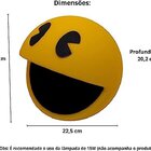 Luminária Abajur De Mesa Pacman Usare Amarelo/preto
