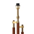 Luminária Abajur De Mesa Veneto 17x58,5cm 1xe27 40w Lumiere D