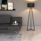 Luminaria Abajur Eiffel Para Quarto Casal Estilo Industrial M