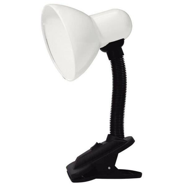 Luminária Abajur Flexível 37cm Led Branco Forte Escritório