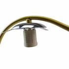 Luminaria Abajur Lua Cupula Bola Barbante Base Madeira Decora