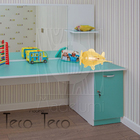 Luminária Abajur Madeira Avião Teco Teco Infantil E27 Amarelo