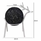 Luminaria Abajur Mesa Cervo Rena Veado Natal Decoraçao Sala Q