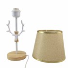 Luminaria Abajur Mesa Veado Decoraçao Sala Quarto Casa Escrit