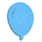 Luminária Abajur Parede Arandela Madeira Balão G9 30cm Bebê A