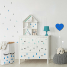 Luminária Abajur Parede Coração Madeira G9 30cm Decoração Azu