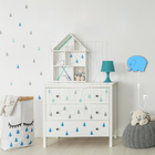 Luminária Abajur Parede Elefante Madeira G9 30cm Decoração Az