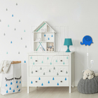 Luminária Abajur Parede Elefante Madeira G9 30cm Decoração Az