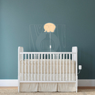 Luminária Abajur Parede Elefante Madeira G9 30cm Decoração Pe