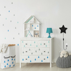 Luminária Abajur Parede Estrela Madeira G9 30cm Decoração Pre