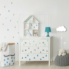 Luminária Abajur Parede Nuvem B Madeira G9 30cm Decoração Bra