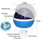 Luminária Abajur Projetor De Estrelas Star Master Azul