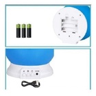 Luminária Abajur Projetor De Estrelas Star Master Azul