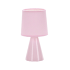 Luminária Abajur Taschibra Pottery 25cm E27 Bivolt Rosa