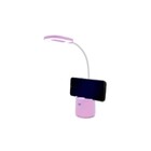 Luminaria Abajur Touch Sem Fio Haste Flexivel Dp-6046 - Rosa