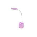 Luminaria Abajur Touch Sem Fio Haste Flexivel Dp-6046 - Rosa