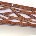 Luminária Acrílico Pendente Maceió 30cm x 30cm - 34.08