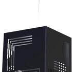 Luminária Acrílico Pendente Maceió 30cm x 30cm - 34.08