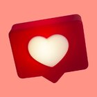 Luminária Amei - Vermelho