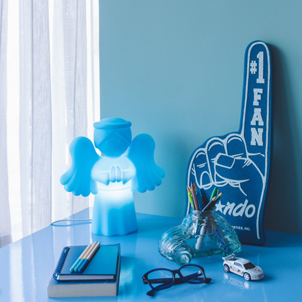 Luminária Anjinho Da Guarda - Azul