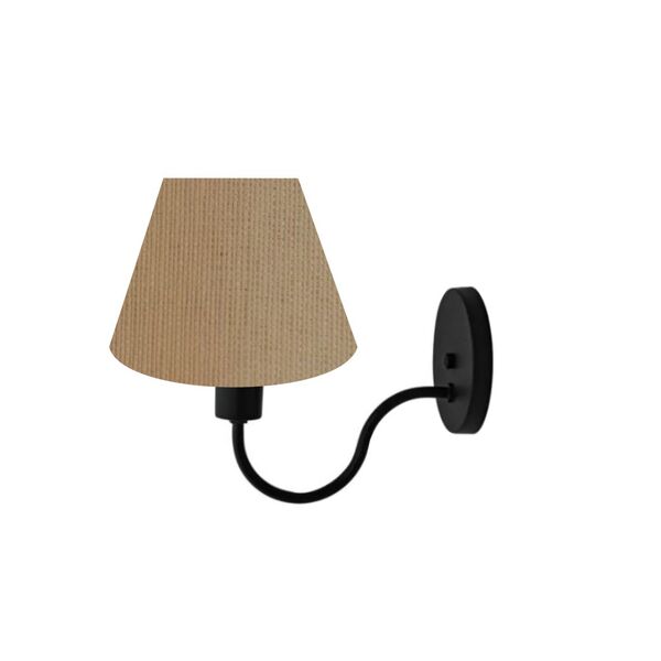 Luminária Arandela De Parede Cúpula Cônica Cores Lisas - Md60