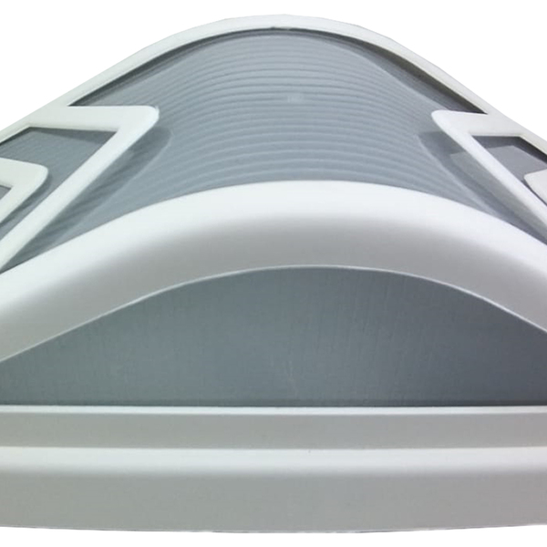 Luminária Arandela Delicato Branca Radial P/ Parede Externa Leroy Merlin