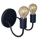 Luminária Arandela Dupla Industrial Retrô Vintage Loft Hotel