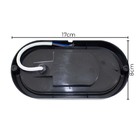 Luminária Arandela Led Tartaruga 10w Luz Fria Policarbonato E