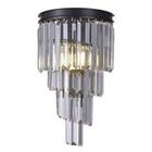 Luminária Arandela Lustre Cristal Clássica Quarto Sala 2xe14