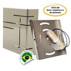 Luminária Arandela Órion Slim Inox Escovado Externo/interno C