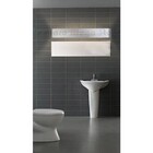 Luminária Arandela Para Banheiro Led 12w - 48cm - Alumínio Es