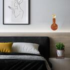 Luminária Arandela Parede Lavabo Sala Cama Alumínio Cobre