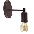 Luminária Arandela Parede Retro Sala Quarto Banheiro Marrom