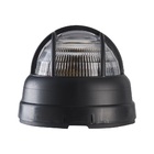 Luminária Arandela Tartaruga Externa Com Grade Preto