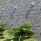 Luminária Arandela Vega Slim Inox Escovado Externo/interno Co