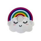 Luminária Arco Íris Carinha Quarto Menina E Bebe Fofa