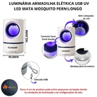Luminária Armadilha Elétrica Usb Uv Led Mata Mosquito Pernilo