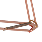 LUMINARIA ARTICULADA BELLA LINHA SCOPE COBRE COM PRETO 142CM