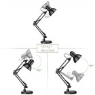 Luminaria Articulada Garra Mesa Regulavel Escritorio 2 Em 1 B