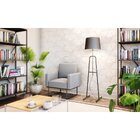 Luminária Baixa Boipeba Preto Fosco