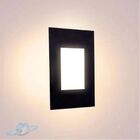Luminária Balizador Preto De Embutir Parede/escada 4x2