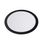 Luminária Bivolt Embutir Led Slim Redonda Startec Preto