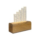 Luminária Blend - Cabo Branco - Arredondada Natural - 220v -